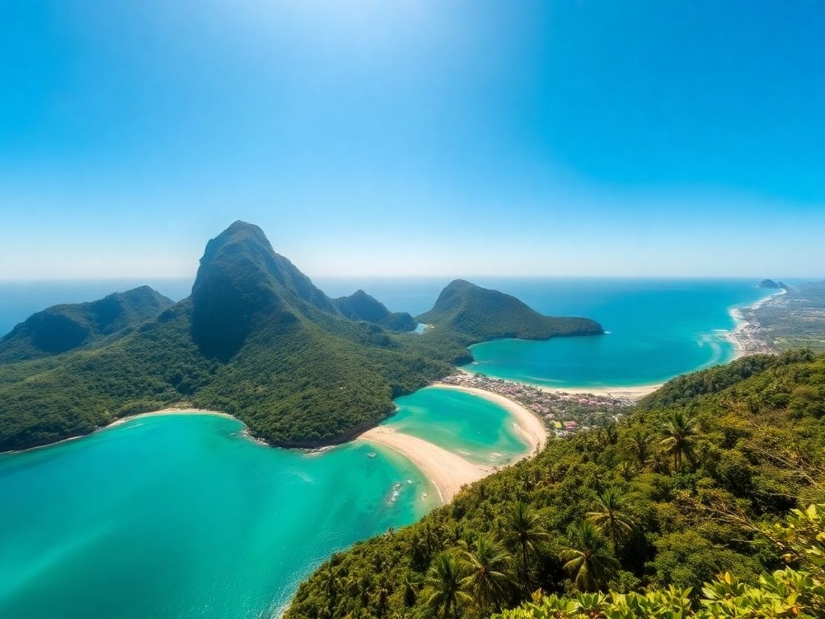 Praia paradisíaca em Morro de São Paulo.