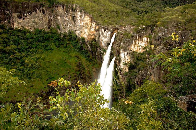 chapada dos veadeiros - Cachoeira do Abismo