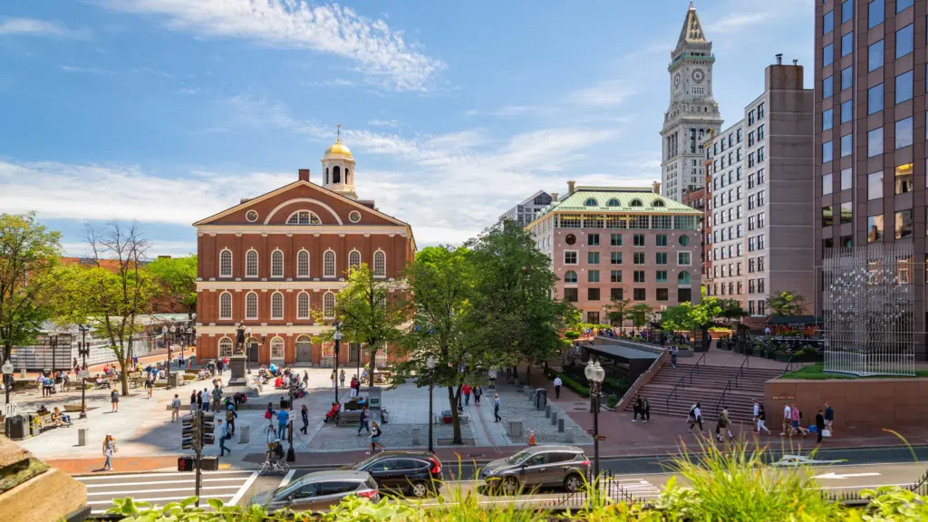 Região de Downtown Boston