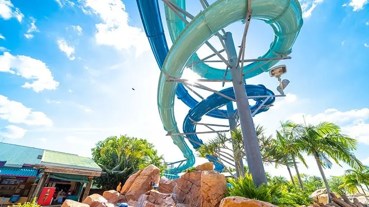Reef Plunge no Parque Aquatica Reef Plunge no Parque Aquatica
