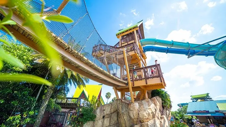 Reef Plunge no Parque Aquatica Reef Plunge no Parque Aquatica