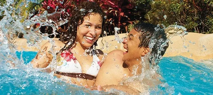 Roa’s Rapids no Parque Aquatica Roa’s Rapids no Parque Aquatica