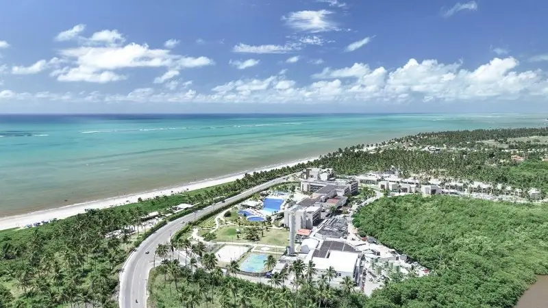 Estrutura impecável do Japaratinga Lounge - Resort All Inclusive em Maragogi Estrutura impecável do Japaratinga Lounge - Resort All Inclusive em Maragogi