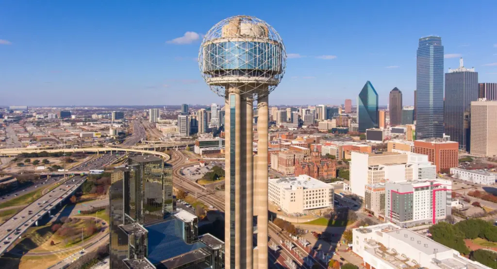 Reunion Tower em Dallas
