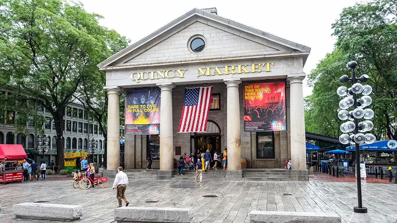 Quincy Market em Boston