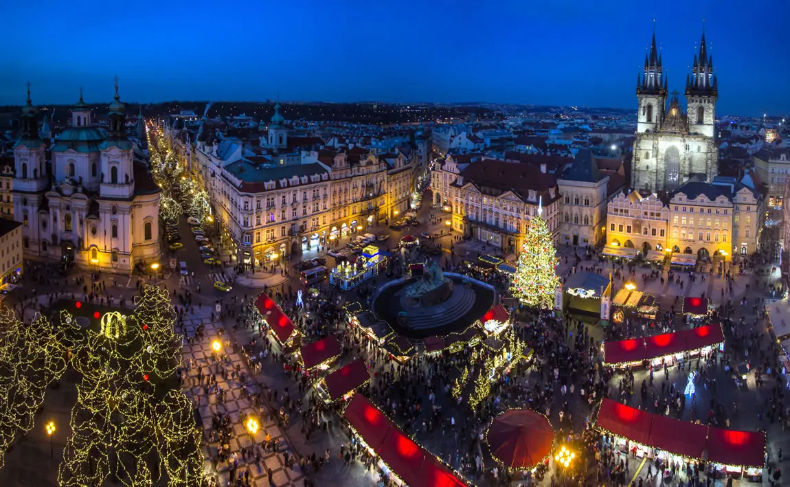 Mercados de Natal em Praga Mercados de Natal em Praga
